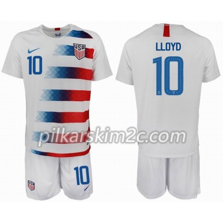 Koszulka Stany Zjednoczone LLOYD 10 Dziecięca Główna 2018-2019 - Koszulki Piłkarskie